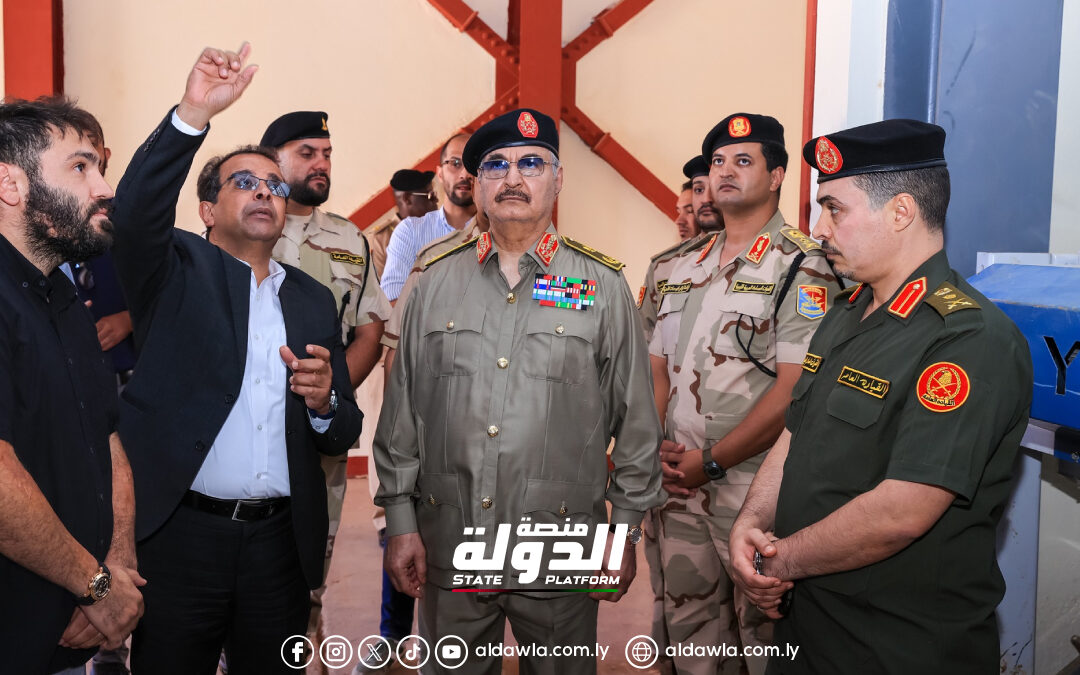 المشير حفتر يؤكد ضرورة تطوير البنية التحتية في مجالات الزراعة والثروة الحيوانية