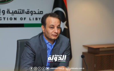 بالقاسم حفتر يبحث احتياجات نادي دارنس وإعادة مقره التاريخي