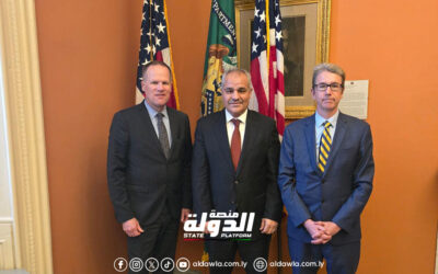 لقاء استراتيجي بين محافظ مصرف ليبيا المركزي ووزارة الخزانة الأمريكية لتعزيز الشراكة الاقتصادية