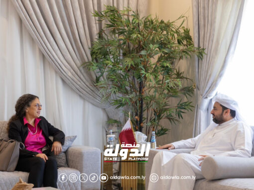 خوري تستعرض مع الخارجية القطرية مستجدات الأوضاع في ليبيا