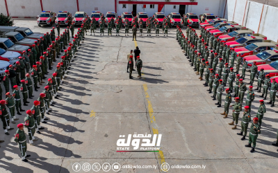 حملات امنية مكثفة للإدارة الشرطة العسكرية في بنغازي