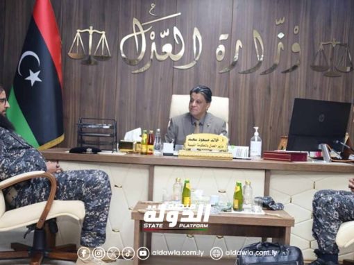 وزير العدل يبحث ملف الجرحى وآلية علاجهم بالداخل والخارج