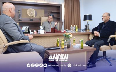 وزير العدل يناقش آلية تعزيز التعاون مع الداخلية لتنفيذ عملية ضبط الشارع العام.