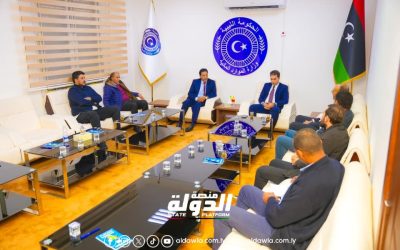 وزارة الموارد المائية بالحكومة الليبية تبحث سُبل تعزيز مشاريع المياه والصرف الصحي بالشراكة مع كبرى الشركات العالمية