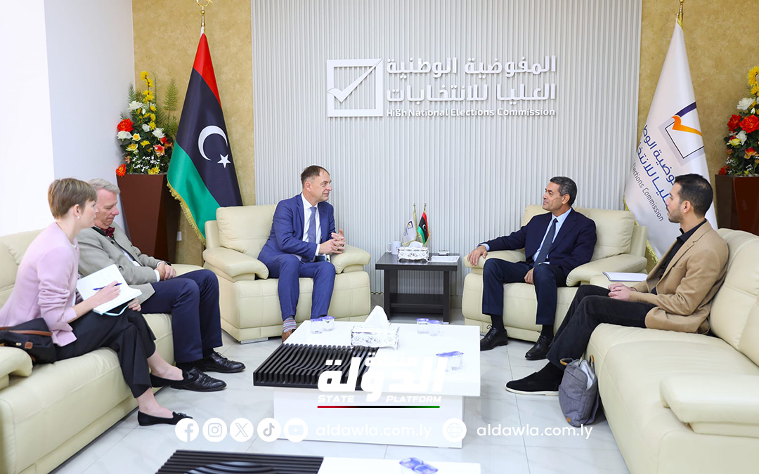 مبعوث الحكومة الألمانية يؤكد استعداد بلاده لتقديم الدعم اللازم لمفوضية الانتخابات