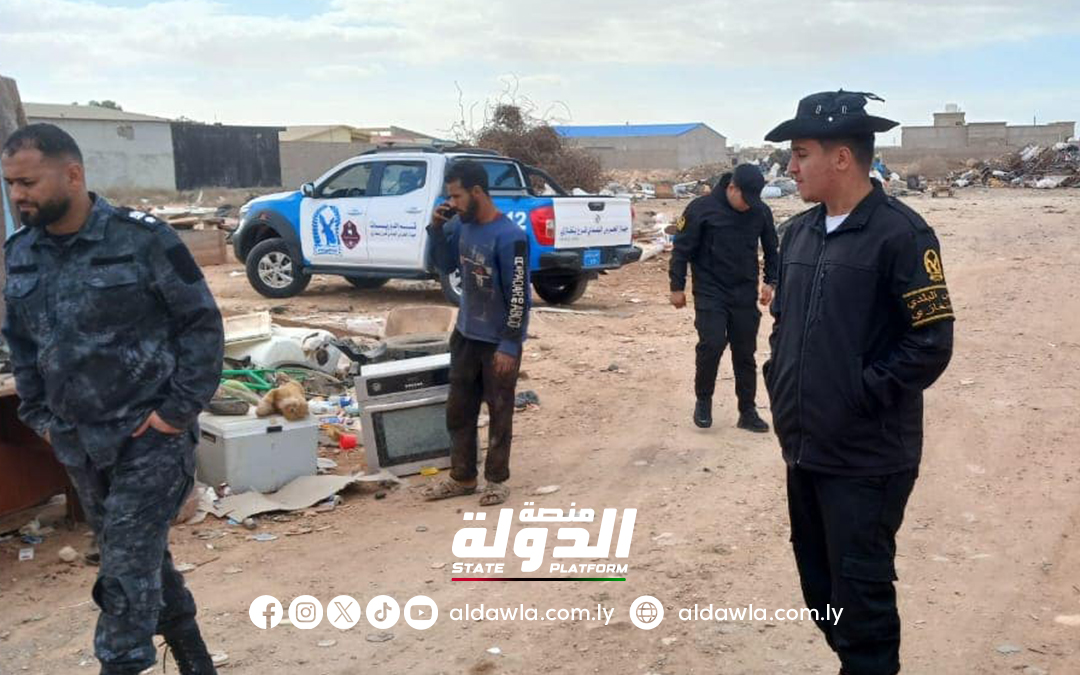الحرس البلدي يشارك في تنفيذ خطة أمنية شاملة لتعزيز الأمن والاستقرار في بنغازي