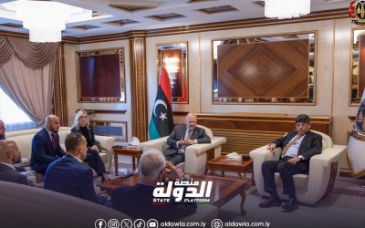 الصور يبحث مع المدعي العام في الجنائية الدولية آلية تعاون بمشاركة السلطات الثلاثة في ليبيا