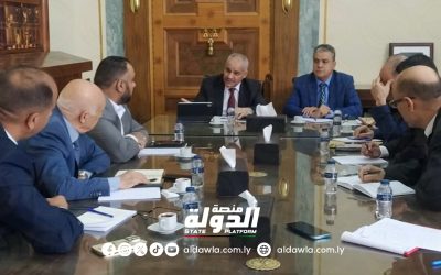 لجنة المالية بمجلس النواب تناقش مع المصرف المركزي مشروع إعداد ميزانية موحدة لسنة 2025