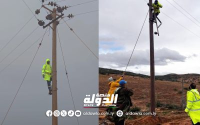 البدري يُثني على جهود فرق صيانة الكهرباء بالرغْم الظروف الجوية الصعبة