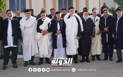 المستشار صالح يستقبل وفدا من الوجهاء والمجلس الاجتماعي لسوق الجمعة والنواحي الأربعة