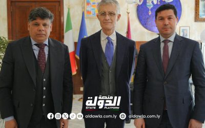 النائب العام يبحث في روما متطلبات التعاون القضائي في مجال العدالة الجنائية