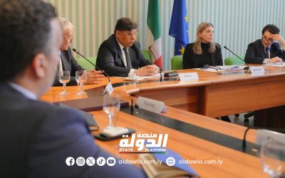 النائب العام يبحث نقل 5 سجناء ليبيين من إيطاليا لإكمال مدة عقوبتهم في ليبيا