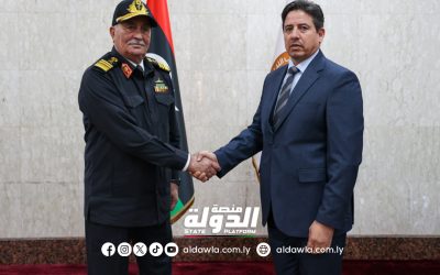 خارجية مجلس النواب تبحث مع رئيس الأركان البحرية أمن السواحل الليبية والهجرة غير الشرعية