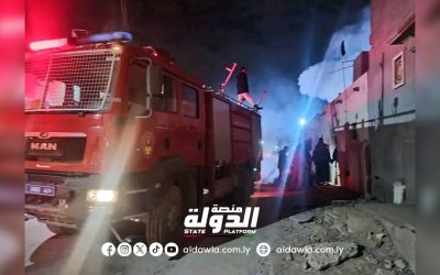 إصابات بين عمال مصريين في أجدابيا جراء انفجار أسطوانة غاز