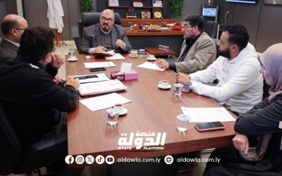 بنغازي الطبي يناقش آلية تنظيم الإجراءات الإدارية والمالية المتعلقة بالعناصر الطبية