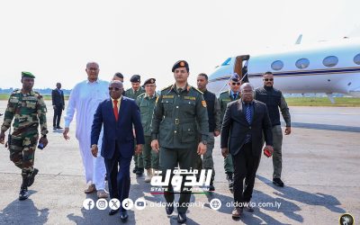رئيس أركان الوحدات الأمنية يزور جمهورية أفريقيا الوسطى