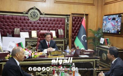 المجلس الأعلى للقضاء يبحث تعزيز التعاون القضائي مع السفير الصيني