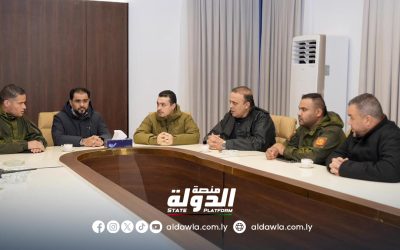 رئيس الوزراء يجري اجتماعا موسعا بمدينة أجدابيا لتفقد أوضاع المواطنين بعد الأمطار الغزيرة