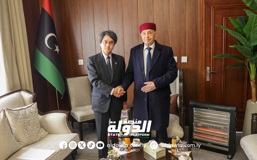 رئيس مجلس النواب يبحث مع السفير الياباني آخر المستجدات السياسية