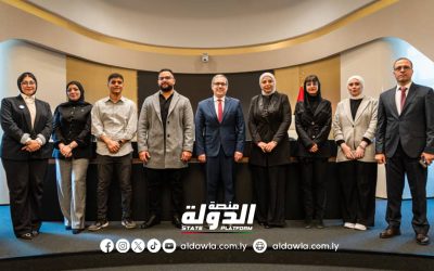 القائم بأعمال السفارة الأمريكية يلتقي مع طلاب من جامعة بنغازي