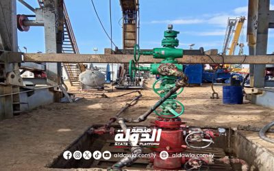 استكمال حفـر بئـر بحقل زلطن النفطي بقدرة إنتاجية تجاوزت 2300 برميل