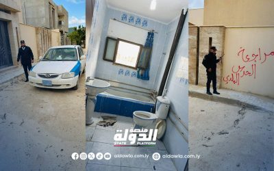 الحرس البلدي بنغازي يغلق عددا من المدارس الخاصة لعدم توفر الاشتراطات الصحية