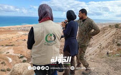 وفد من وزارة البيئة يزور محمية وادي الناقة في درنة للتعرف على التحديات البيئية