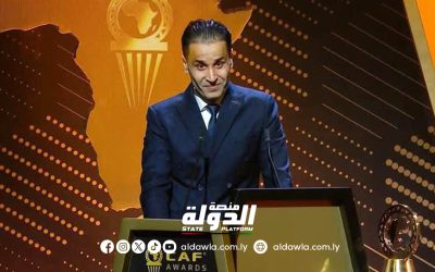 معتز الشلماني أفضل حكم في إفريقيا لعام 2024