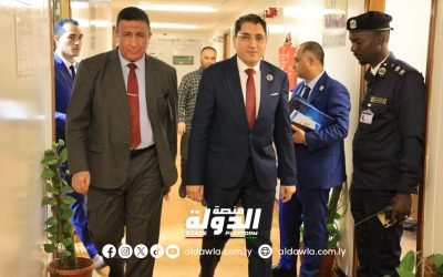 أرحومة يشيد بجهود القيادة العامة في تأمين الحقول والمنشأة والشركات النفطية