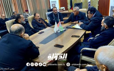 مراقبة التعليم ببلدية الابيار تناقش القضايا المتعلقة بالعملية التعليمية