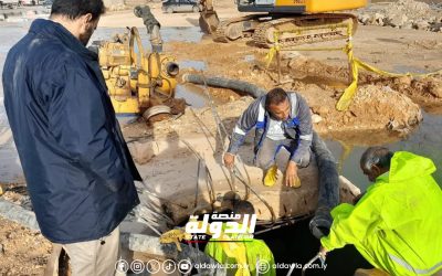 الشركة العامة للمياه والصرف الصحي تعلن عن انتهاء أعمال الصيانة