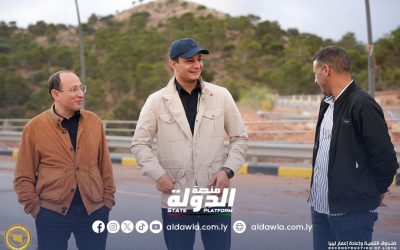 مدير عام صندوق التنمية والإعمار يتفقد سير العمل بمشروع توسعة عقبة الباكور