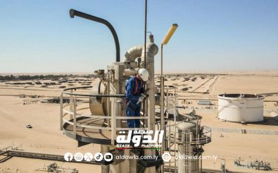 مؤسسة النفط تعلن وصول إنتاج شركة السرير النفطية إلى أكثر من 53 ألف برميل يوميا.