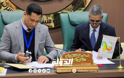 مستشفى ابن سينا التعليمي وجامعة سرت يوقعات اتفاقية تعاون مشترك.