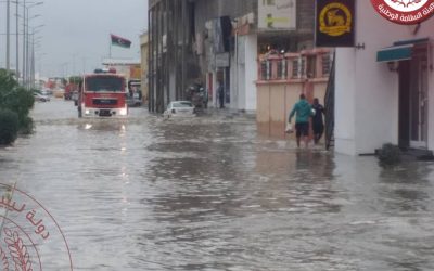 هيئة السلامة الوطنية تحذر المواطنين في طرابلس من مغادرة منازلهم إلا للضرورة.