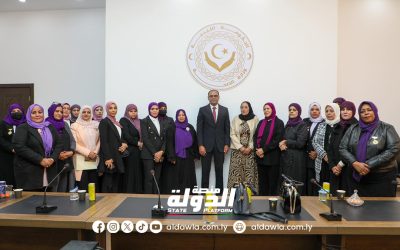 وزير الصحة يبحث تعزيز مشاركة المرأة في مختلف القطاعات