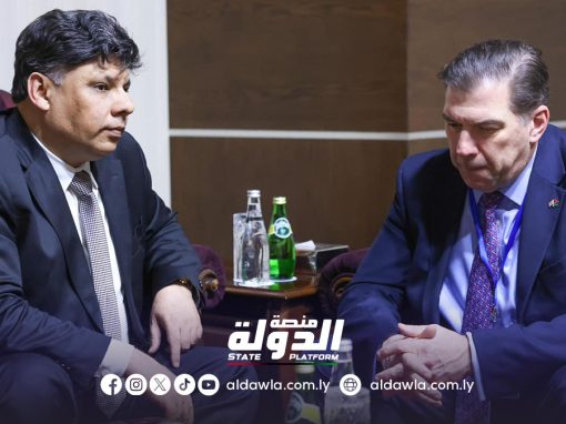 النائب العام يلتقي خبير بريطاني في العدالة الجنائية والتعاون الدولي