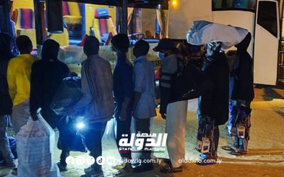 جهاز مكافحة الهجرة بنغازي يعلن ترحيل 164 مهاجرا غير شرعي إلى بلادهم