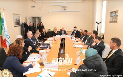 مدير صندوق التنمية يناقش في روما سبل فتح المجال الجوي بين ليبيا وإيطاليا