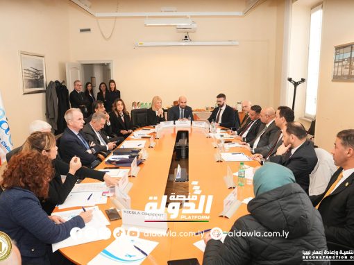 مدير صندوق التنمية يناقش في روما سبل فتح المجال الجوي بين ليبيا وإيطاليا