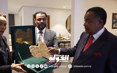 رئيس الوزراء يكرم رئيس جمهورية الكونغو برازافيل