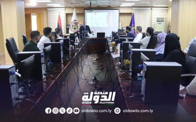 مركز البحوث الجنائية والتدريب يختتم دورتي حول إدارة الوثائق وحفظها في مصراتة.