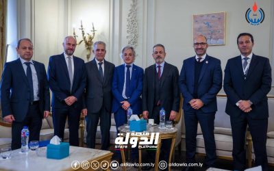 رئيس المؤسسة الوطنية للنفط يبحث مع شركات نفط عالمية توسيع استثماراتها في ليبيا