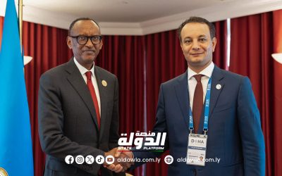 مدير صندوق التنمية يبحث في قطر سبل التعاون المشترك مع رئيس جمهورية روندا