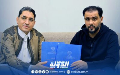 رئيس الوزراء يتسلم التقرير النهائي للجنة الطوارئ والاستجابة السريعة لمدينة سبها ومدن ومناطق الجنوب الغربي.