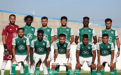فريق الأخضر يحقق فوزه الثاني في الدوري على حساب الصقور