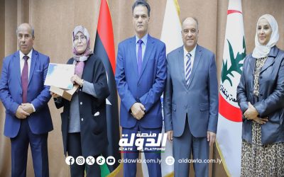 كلية الطب بجامعة بنغازي تكرم أعضاء هيئة التدريس المتميزين للعام الدراسي 2023-2024.