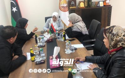 النائبة شنيب تناقش مع منظمة الشراكة المجتمعية تنفيذ عدة برامج حوارية خاصة بقضايا المرأة