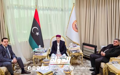 رئيس مجلس النواب يبحث مع وزير الخارجية تطورات العملية السياسية في البلاد.