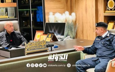 رئيس جهاز الأمن الداخلي يطلع على الأوضاع الأمنية في غات